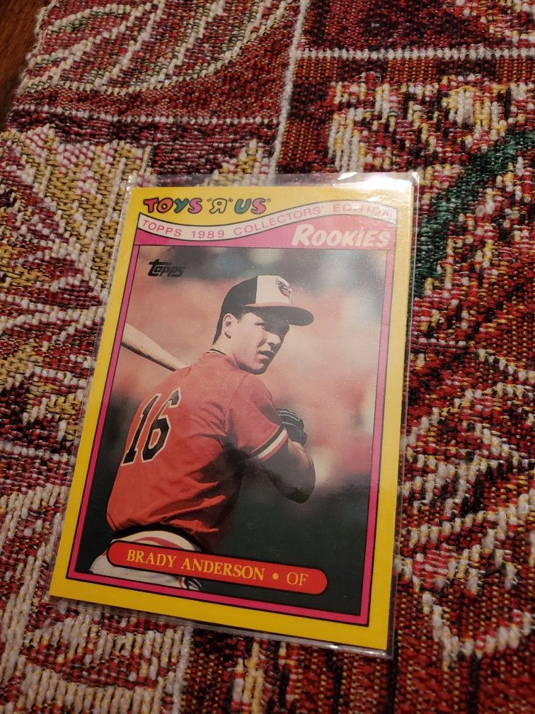 Baltimore Orioles Brady Anderson Baseball Cards Lot