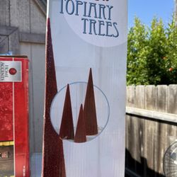 Costco Set Of 3 Topiary Trees 