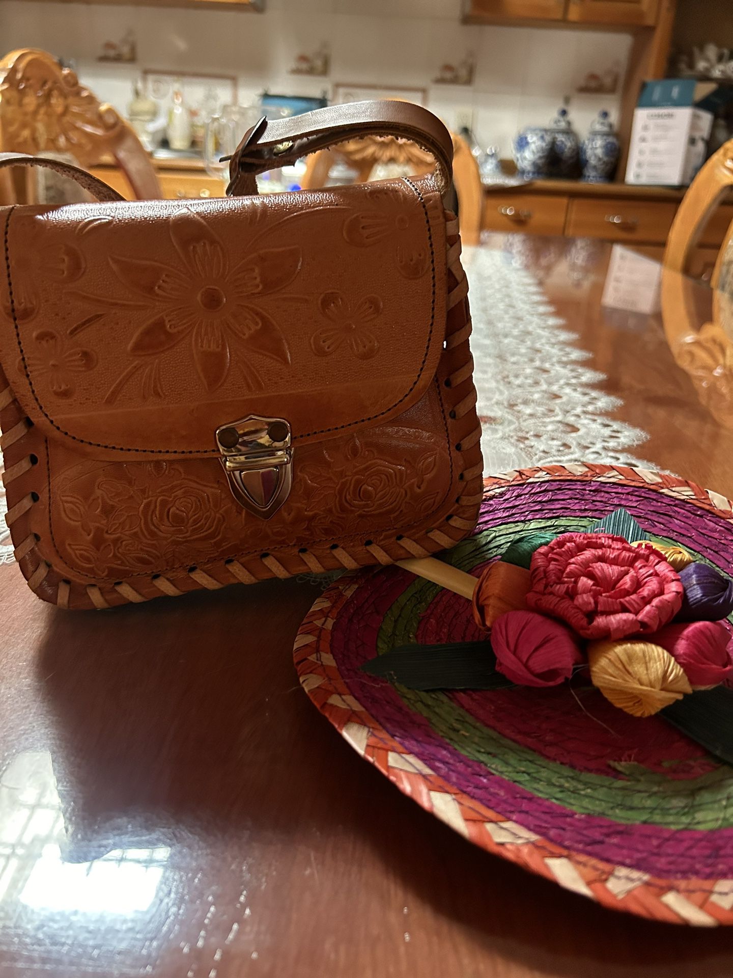 Mexican  Leather Purse 
