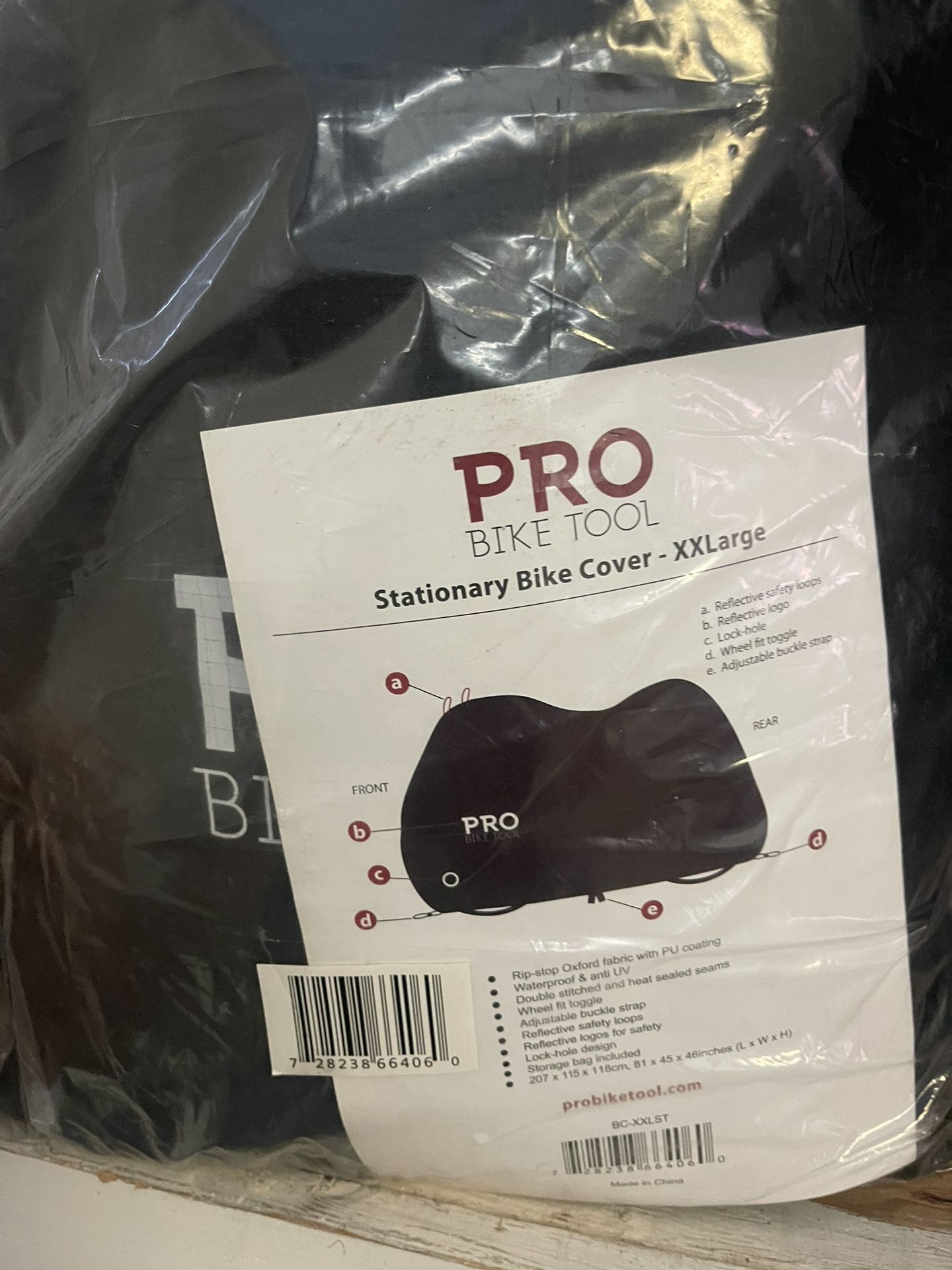 Pro Bike Cover.