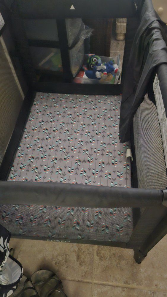 Playpen With Car Seat And Stroller