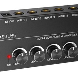 Brand NEW - Ultra Low-Noise 4-Channel Line Mixer