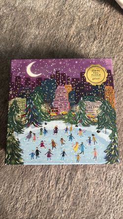Galison 500-Piece Foil Jigsaw Puzzle