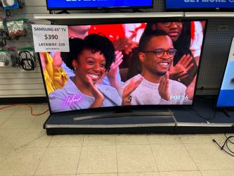 SAMSUNG 65” WITH REMOTE