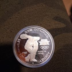 Silver Coin Olympic
