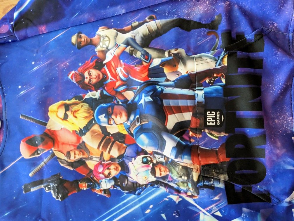 Fortnite Captain America Huddle Sweter