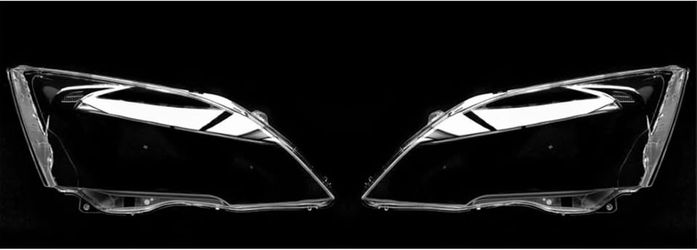 Clear Front Left and Right Headlamp Lens Covers Replacement for Honda CRV 2007-2011