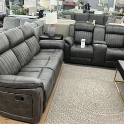 Recliner Sofa and Loveseat $1,399