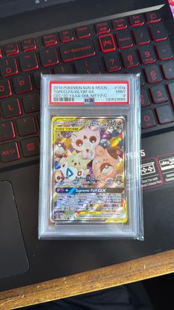 $340- Togepi & Cleffa & Igglybuff GX # 143a PSA 9
