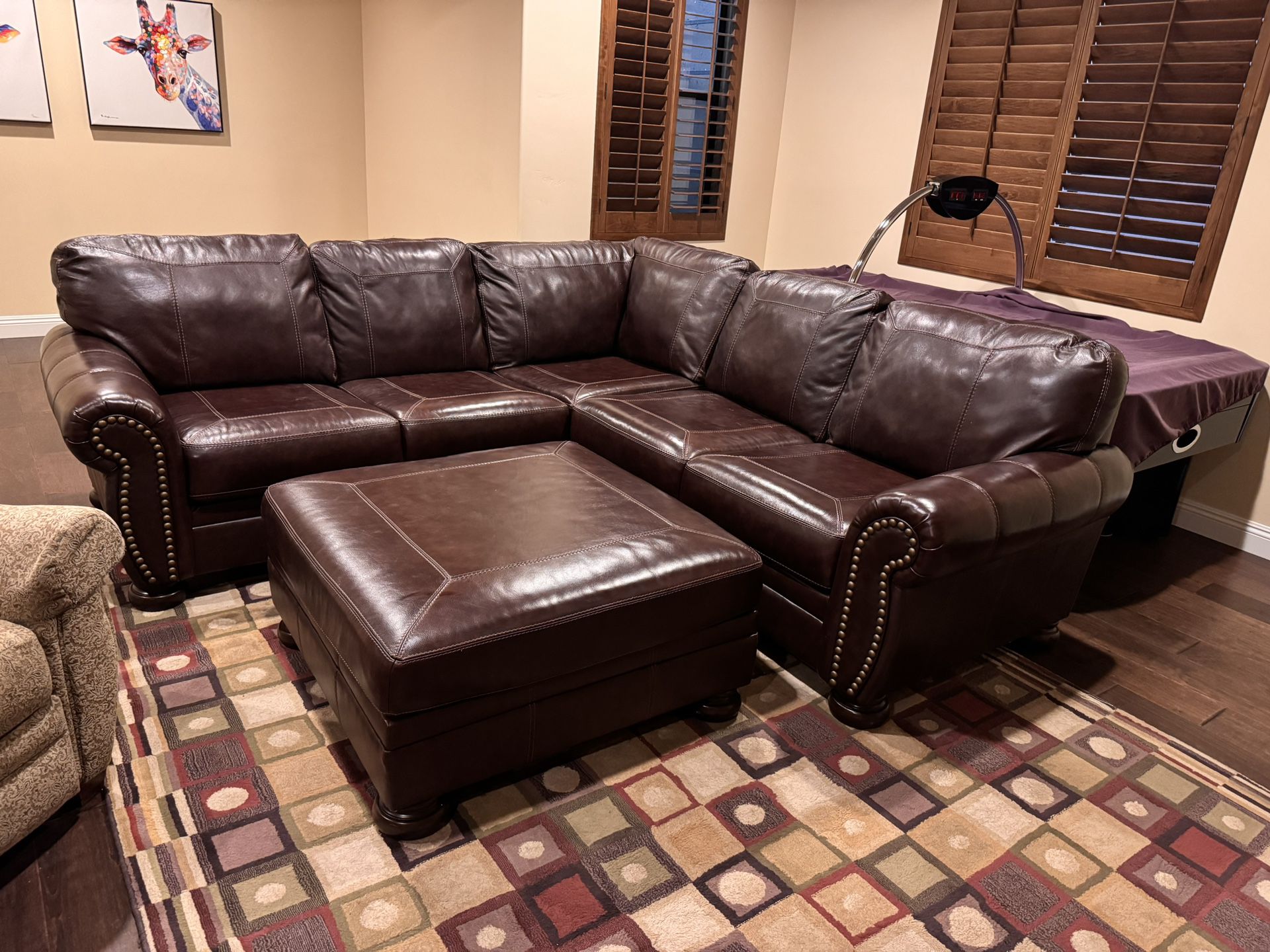 Ashley Furniture Sectional With Ottoman