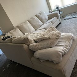 Moving to Florida soon !  Must sale ( L Shaped Couch)