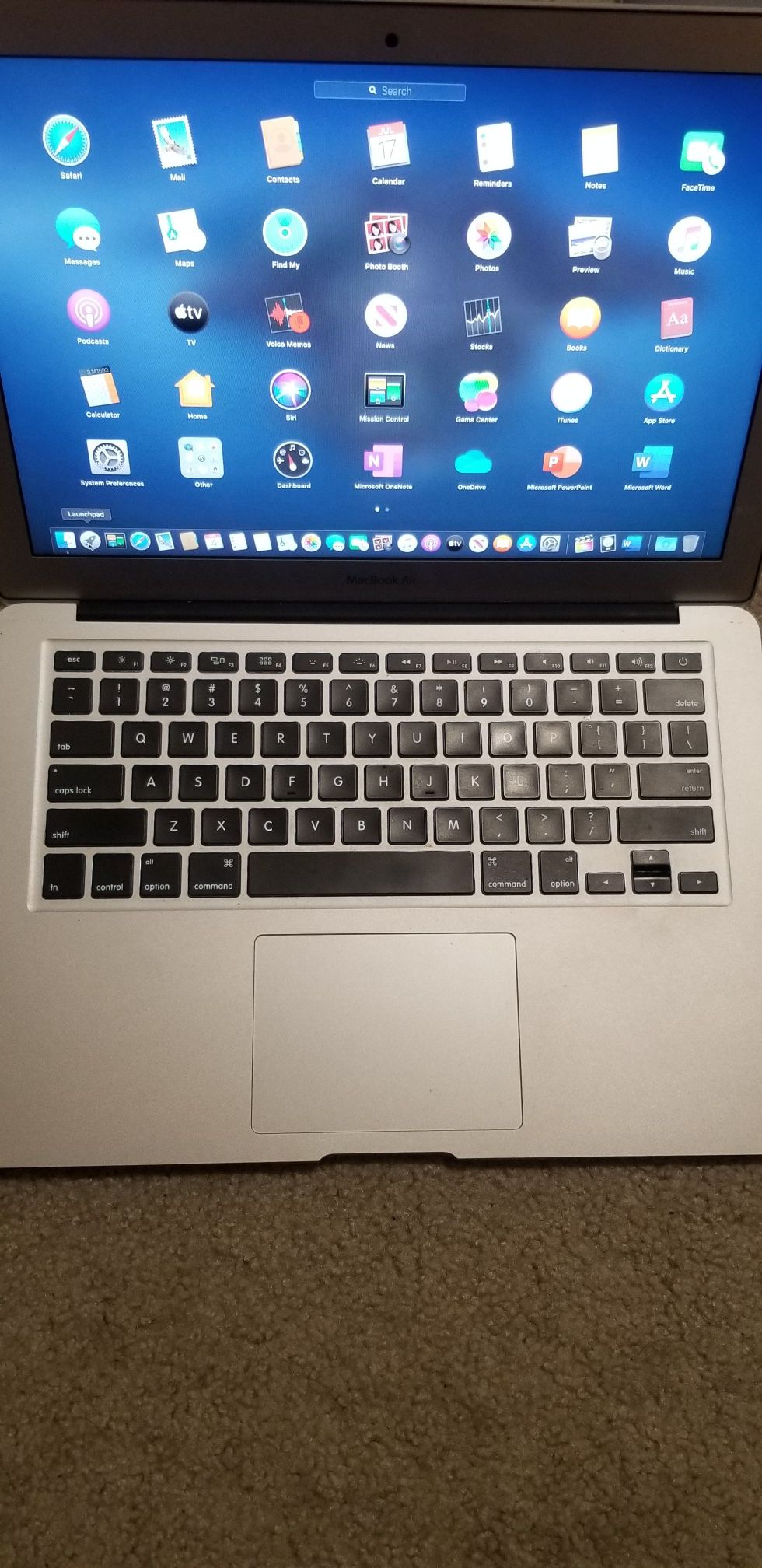 Macbook air laptop