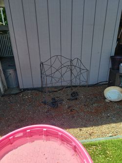 Garden fence panels