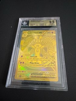 Gold Lucario BGS 9.5