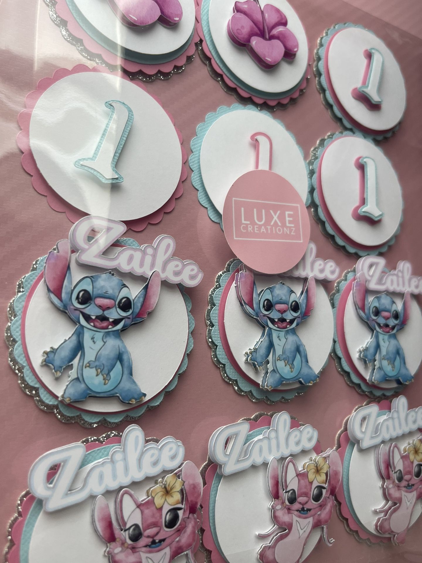 Cupcake Toppers Personalized