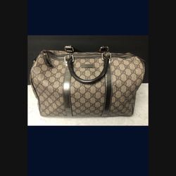 Gucci monogram Boston Bag