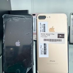 iPhone 7 Plus Capacidad 32GB Unlocked (desbloqueado ) Precio Especial 