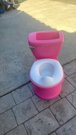 Pink summer potty seat