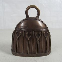 Burmese Heavy Solid Brass Antique/Vintage Buffalo Bell
