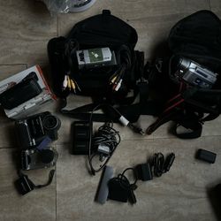 CAMERA LOT (Sony & JVC)