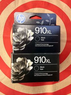 HP 910XL Black Printer Ink OEM SEALED Genuine ex Dec/Nov 2027