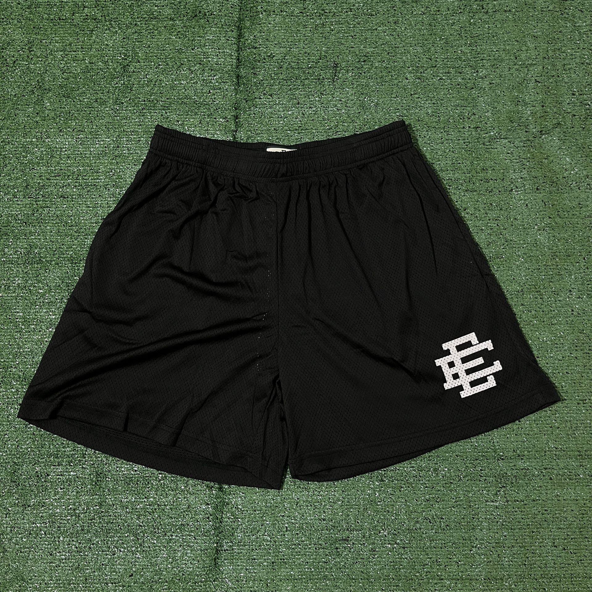 Eric Emanuel EE basic shorts (SS22) Black/White