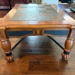 Cherry Slate Coffee Table