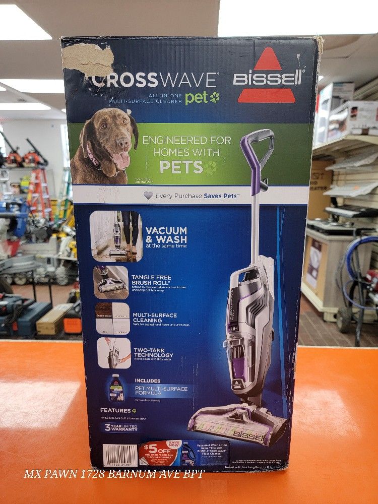 Bissell Crosswave Pet Carpet Cleaner Vacuum