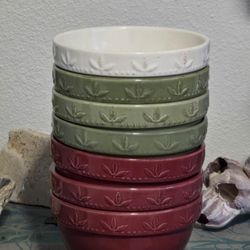 Debby Segura Signature H. Sorrento Dishes All-Purpose Bowls (Lot of 7