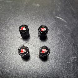 Audi S Valve Stem Caps