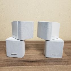 Bose Double Dual Cube Two Speakers Acoustimass Lifestyle Mountable Surround