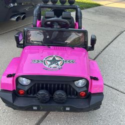 Toddler Girl Jeep 