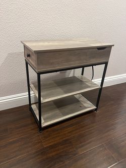 Nightstand with built in electrical
