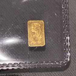 1 G Gold pamp bar 