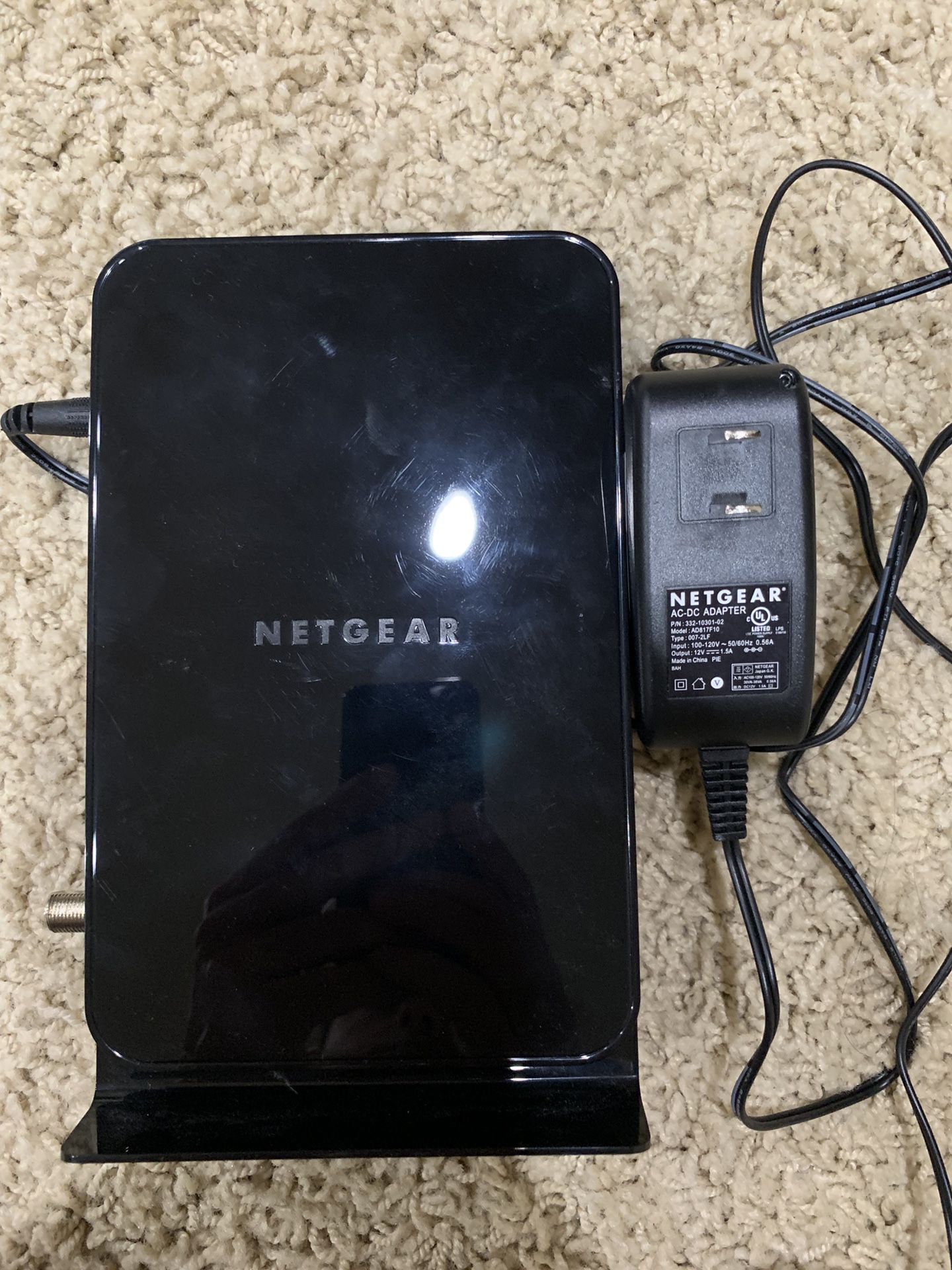 Netgear cable modem for Comcast and other internet providers