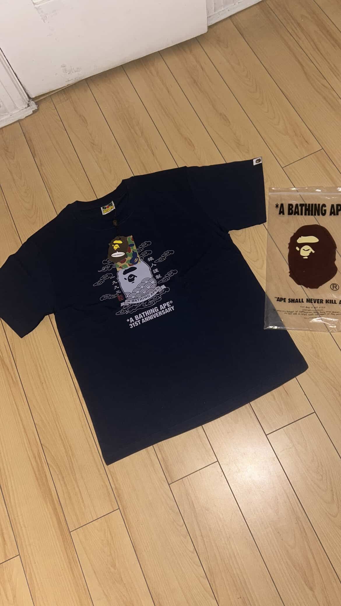 Bape 31st anniversary shirt