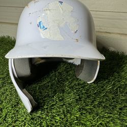 Evoshield XVT 2.0 Baseball Batting Helmet w/ LHH Jaw Guard (Gloss White)(Small-Medium)(Used)