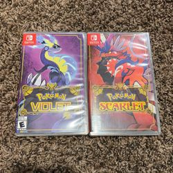 POKEMON SCARLET AND VIOLET NINTENDO SWITCH (40 Each)