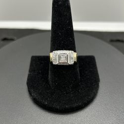 10KY .09CTW Diamond Men’s Band