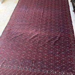 Large Vintage Handwoven Azerbaijani Tribal Kilim – 7’ x 13