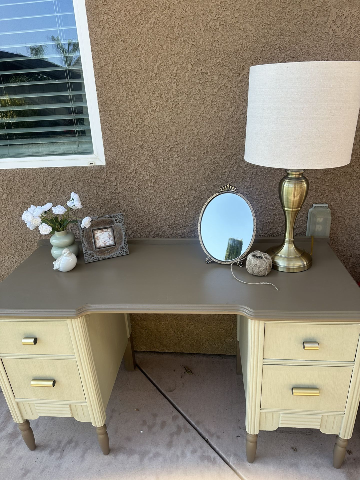 Antique Vanity Desk