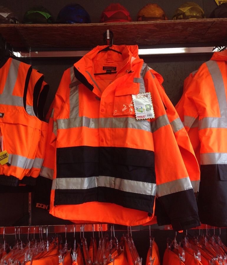 Class 3 Breathable, Waterproof, High Visibility Jacket