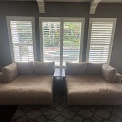 Custom Made Deep Seat  Down Feather Sofa 