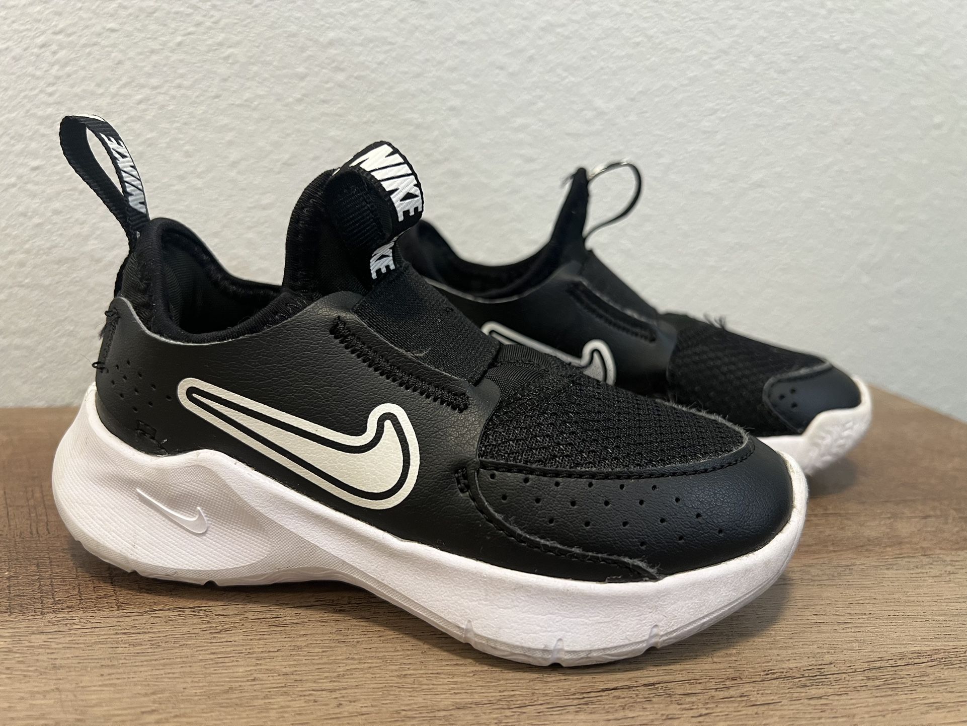 Nike Kids Black Sneakers White White US 9C