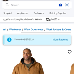 Men's Carhartt jacket