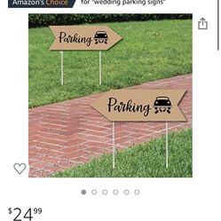 Parking Signs For Events