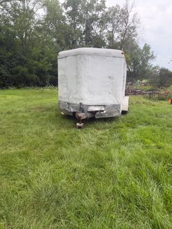 White trailer