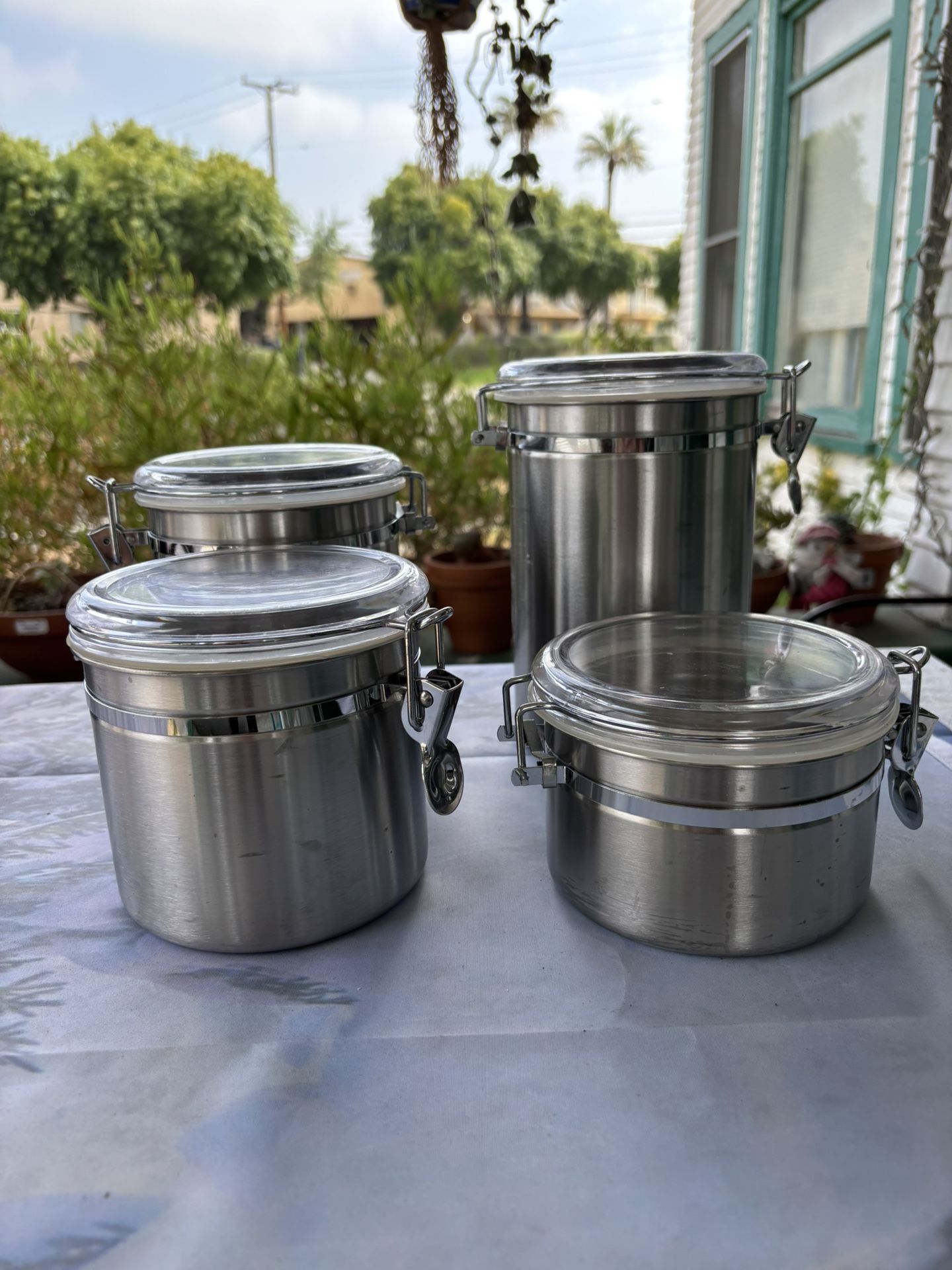 Stainless Steel Storage Canisters