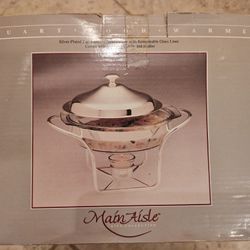 Vintage Silverplated 2 Quart Food Warmer
