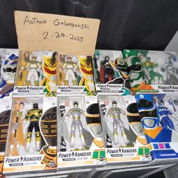 Power Ranger Lighting Collection Mint/Sealed BUNDLE 